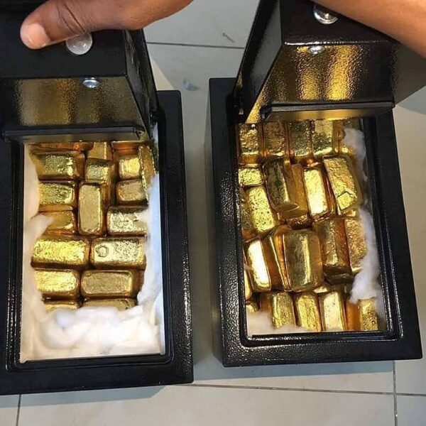 Gold Bars and Nuggets for sale in Tanzania - Africa. 